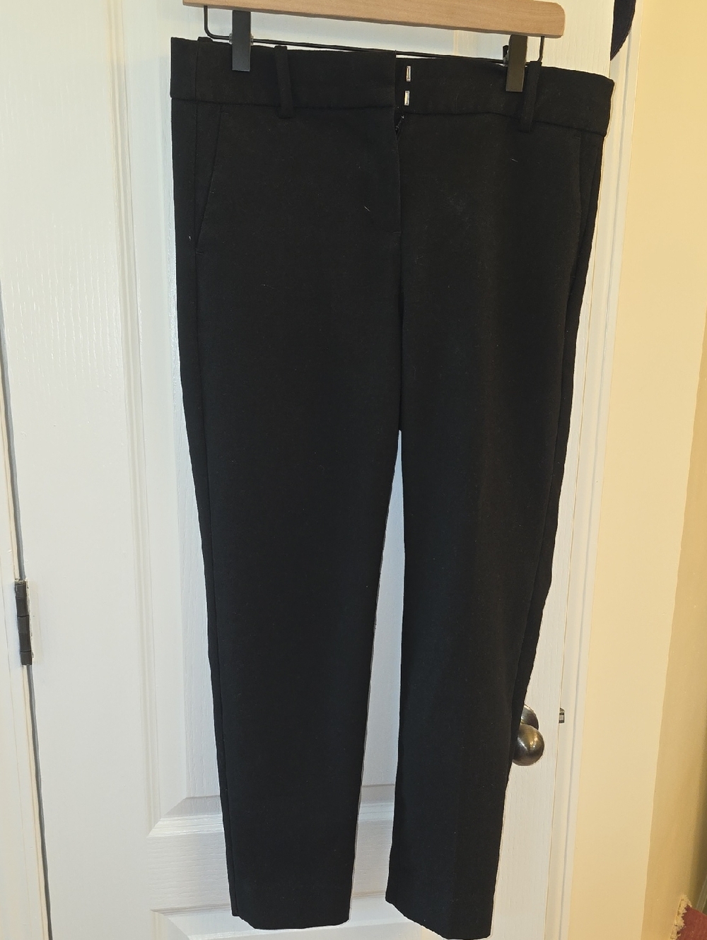 J. Crew Black Cameron Pants Size 8